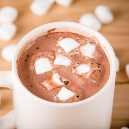 ADD A COFFEE OR HOT CHOCOLATE BAR
