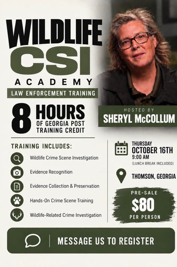 Wildlife CSI Academy