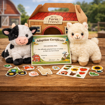 ADOPT A FLUFFY COW OR LLAMA